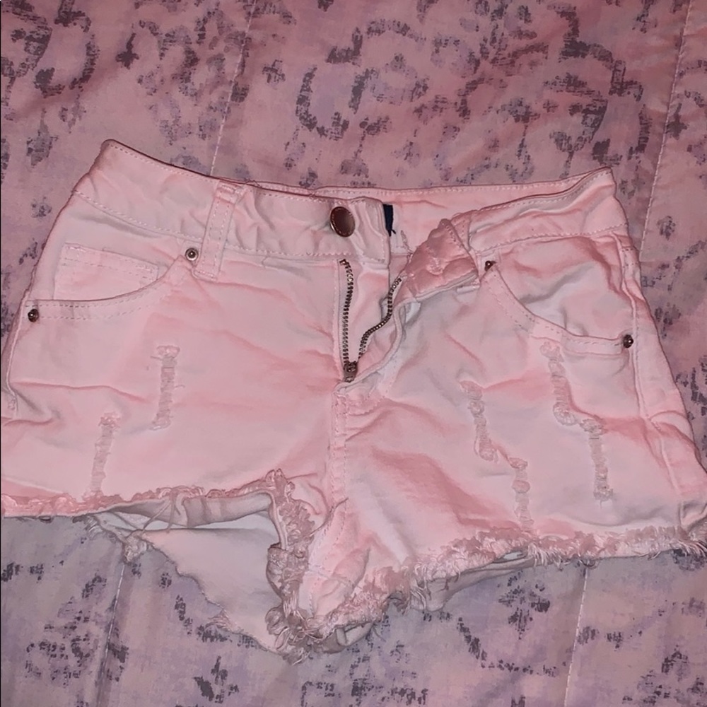 white shorts